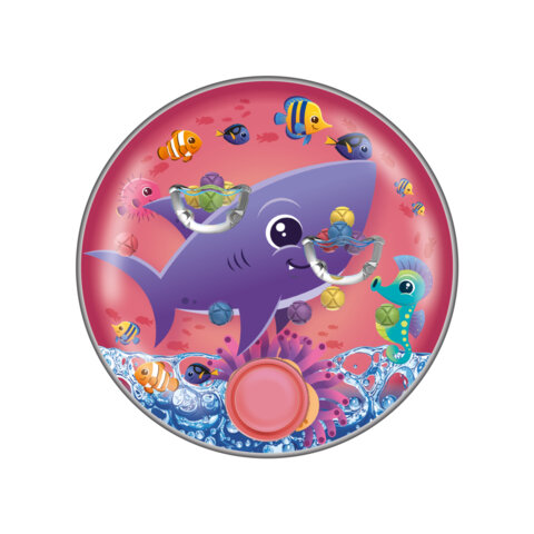 Водная игра ПОДВОДНЫЙ МИР, 10х10 см, колечки, ассорти, 4 вида, JOLLY JOT (ДЖОЛЛИ ДЖОТ), 665995