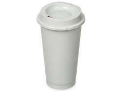 Пластиковый стакан «SipGo», Цвет серый