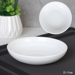 Розетка плоская DW45 (white) /уп 96/