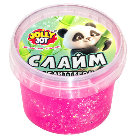 Слайм МИКС, 100 г, АССОРТИ, 8 видов, JOLLY JOT (ДЖОЛЛИ ДЖОТ), 667321