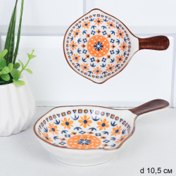 Соусник с ручкой / ZY086 /уп 240/