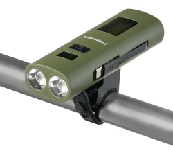 Фонарь FOCUSray 1335 акку 2000мАН.цифровой дисплей,USB кабель, для велосипеда 1/160, шт