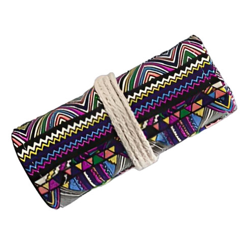 Карандаши цветные стираемые в пенале-скрутке BRAUBERG 48 цветов + точилка и ластик, 182071