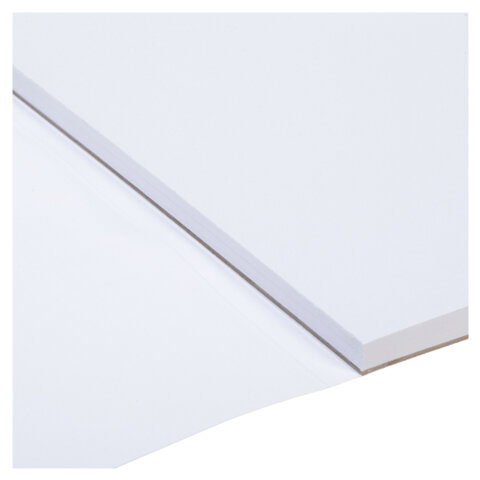 Альбом для рисования А4 20 л., склейка, подложка, бумага 220 г/м, HATBER, "Счастливые мурчалки", 090056, 20А4лтAк_33358