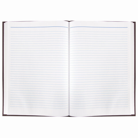 Книга учета 96 л., линия, твердая, бумвинил, блок офсет, А4 (200х290 мм), ОФИСМАГ, 130178