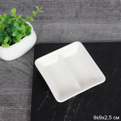 Соусник-менажница 9 см / WE-241 /уп 248/ 2 вида соуса в одном