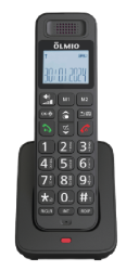 DECT-радиотелефон Olmio DP-03 (черный)