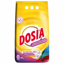 Стиральный порошок автомат 8 кг DOSIA Optima Color, для цветного белья, 3116133