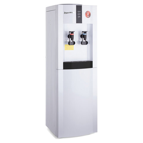 Кулер для воды AQUA WORK 16-LDR, напольный, НАГРЕВ/ЭЛЕКТРОННОЕ ОХЛАЖДЕНИЕ, 2 крана, белый, 25857