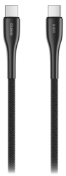 Кабель STYLE, Type-C - Type-C, USB2.0, 1.2м, черный, OLMIO