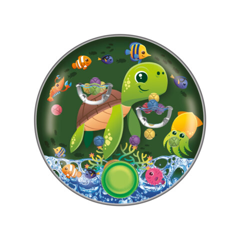 Водная игра ПОДВОДНЫЙ МИР, 10х10 см, колечки, ассорти, 4 вида, JOLLY JOT (ДЖОЛЛИ ДЖОТ), 665995