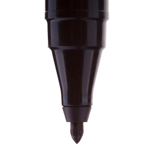 Маркер перманентный CENTROPEN 2846, КОРИЧНЕВЫЙ, тонкий наконечник, 1 мм, 628469411