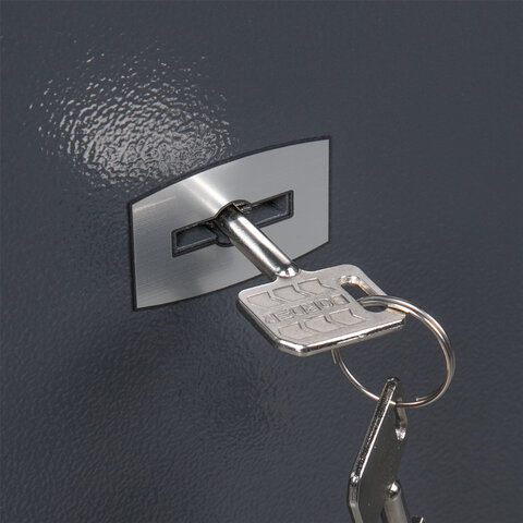 Сейф BRABIX "КМ-1200Т", 1200х475х400 мм, 74 кг, ключевой замок, трейзер, крепление к стене, 291169