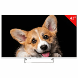 Телевизор TOPDEVICE TDTV43CS03U_WE, 43'' (109 см), 3840x2160, 4K, 16:9, YaOS, Wi-Fi, Bluetooth, белый