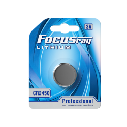 FOCUSray CR2450 BL1 1/10/240 батарейка, шт