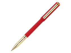 Ручка пластиковая шариковая «Parliament», Цвет красный/золотистый