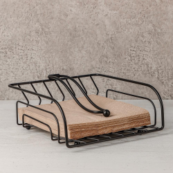 Салфетница с зажимом Лофт / 827-101 /уп 48/ сталь/ ПРОМО АКЦИЯ*