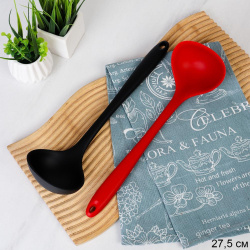 Половник силиконовый 27,5 см / RFG-21 /уп 200/ 0.128