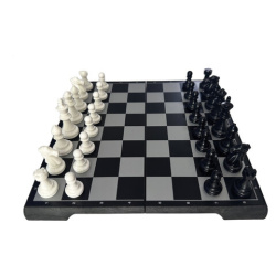 Шахматы магнитные ХИТ классические, доска 19*19см, ЗОЛОТАЯ СКАЗКА, 665760