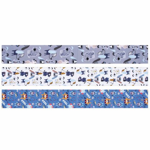 Закладки для книг с магнитом "ВЕРНЫЕ ДРУЗЬЯ", набор 6 шт., блестки, 25x196 мм, ЮНЛАНДИЯ, 111641