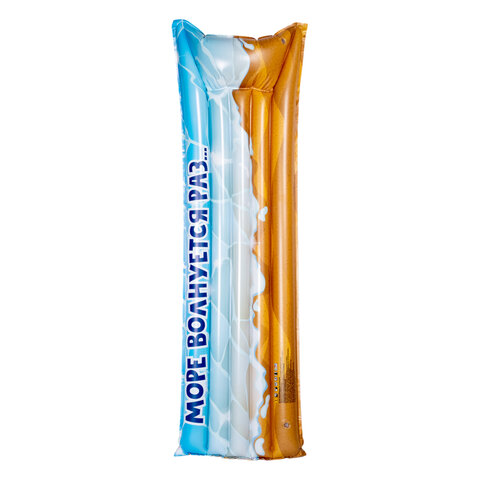 Надувной матрас для плавания 183х69 см, до 90 кг, АССОРТИ, 3 вида, PLAYMARKET