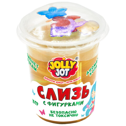 Слайм, слизь с фигурками, русалочки, 200 г, НАБОР 3 шт., JOLLY JOT, 666667