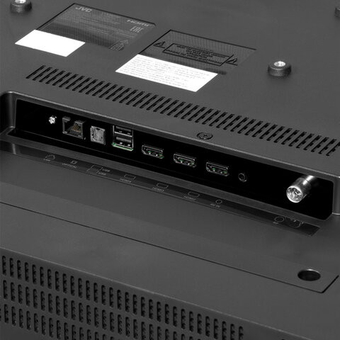 Телевизор JVC LT-43M790, 43" (109 см), 3840x2160, 4К UHD, 16:9, Android TV, Wi-Fi, черный