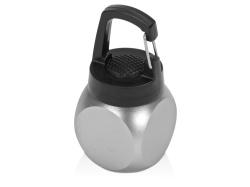 Фонарик «Карго», Цвет серебристый/черный