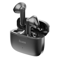 Наушники беспроводные "TWE-12", True Wireless, black, OLMIO