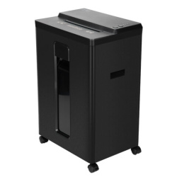 Уничтожитель (шредер) BRAUBERG PROFESSIONAL CM-1522x, "Heavy Duty", 4 уровень секретности, 4x40 мм, 15 листов, корзина 22 литра, 533127