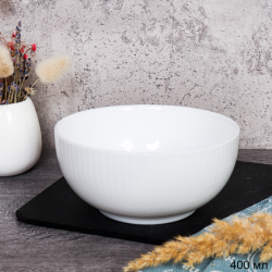 Салатник 400 мл 127 мм Вертикаль тарелка глубокая / DKW-50 /уп 6/72/