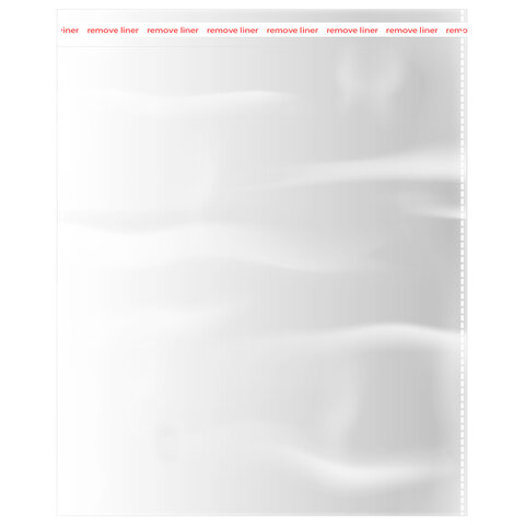 Пакеты БОПП с клеевым клапаном КОМПЛЕКТ 100 штук, 40 х 50 + 4 см, 53 мкм с усиленным швом, BRAUBERG, 700419