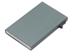 Картхолдер «Florence» с RFID-защитой, Цвет оружейная сталь