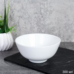 Пиала 280 мл 110 мм белая WL45 (white) /уп 6/ 108/