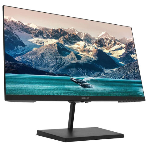 Монитор DIGMA Progress 22A501F 21.5" (54.6 см)/1920x1080/16:9/VA/5ms/250cd/HDMI/DP/VGA/черный, DM22VB01