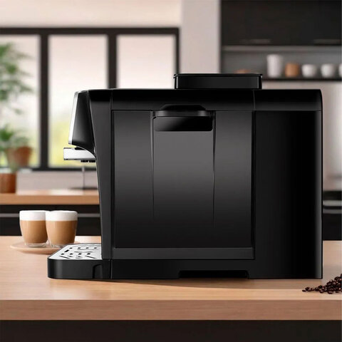 Кофемашина KITFORT КТ-7465, 1480 Вт, объем 1,2 л, для зерен 100 г, автокапучинатор, б, КТ-7424