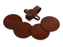 Набор костеров «Fabrizio», Цвет коричневый