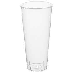 Стакан одноразовый 650мл пластиковый матовый Bubble Cup, СВЕРХПЛОТНЫЙ, ВЗЛП, ШК5377, 1022П