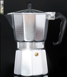 Кофеварка гейзерная 300 мл 6 чашек / LV-677 /уп 36/ 0,325/ 690091/ ПРОМО АКЦИЯ