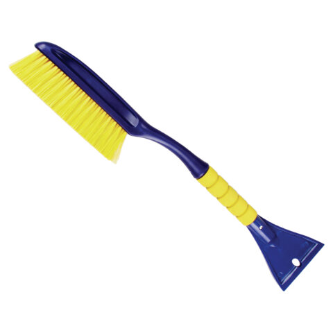 Щетка со скребком для снега автомобильная 58 см мягкая щетина GOODYEAR, WB-02, GY000202