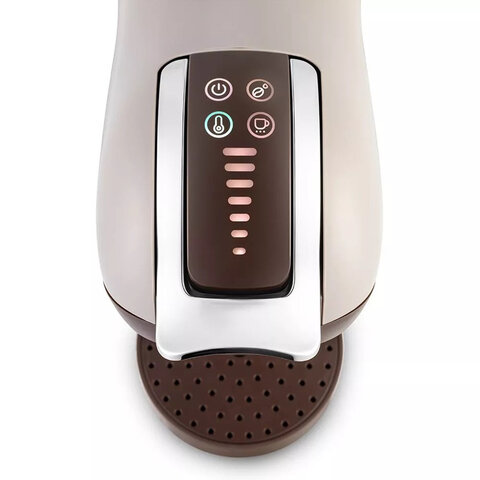 Кофемашина капсульная 3 в 1 NESPRESSO/DOLCEGUSTO/молотый KITFORT KT-7448, 1400 Вт, объем 1 л, бежевый, КТ-7448