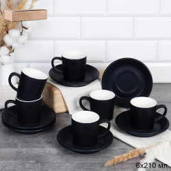 Чайный набор 12 предметов 210 мл / SR-9910 /уп 6/