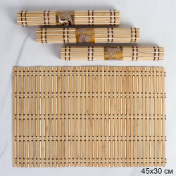 Салфетка для сервировки стола 4 штуки 30х45 см / 113-4# /уп 50/ песочная