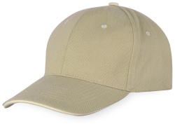 Бейсболка «New Castle F», Размер 60, Цвет оливковый/натуральный