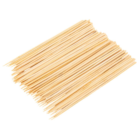 Шпажки-шампуры для шашлыка бамбуковые 150 мм, 100 шт., BOOMHOUSE (БУМХАУС), 701957