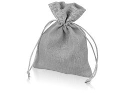 Мешочек подарочный новогодний, Цвет серый