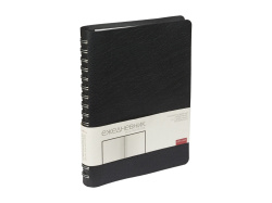Ежедневник полудатированный А5 «Orbit», Цвет черный