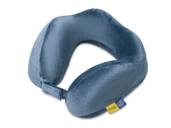Подушка для путешествий с эффектом памяти «Tranquility Pillow», Цвет синий