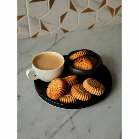 Печенье песочное "Солнышко" с начинкой из финика и изюма, БЕЗ САХАРА, 700 г