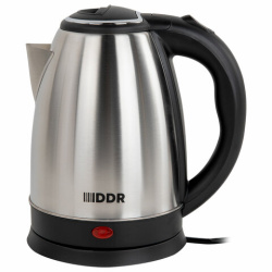Чайник 1,8 литра, 1500 Вт, ЛУЧШАЯ ЦЕНА, закрытый элемент, нержавеющая сталь, DDR DKT-188, 456982